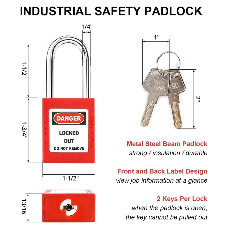Outdoor Faucet Lock with Padlock - Water Spigot Lock, Hose