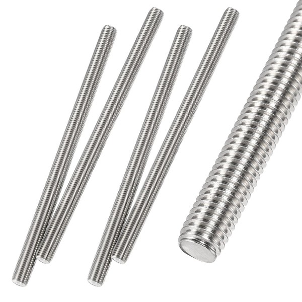 HiPicco Fully Threaded Rod M8 x 250mm 1.25mm Thread Pitch,