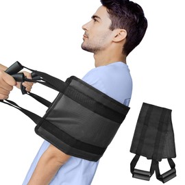 BILIBON 31" Cinturón de Transferencia para Personas Mayores, Correa de Transferencia, Multifuncional, Ampliar y Espesar, Viene Mango de doble esponja, Apto para Pacientes, Ancianos, Discapacitados