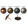 25 Small Clavos Rustic hamered Nailheads in Antique Copper About