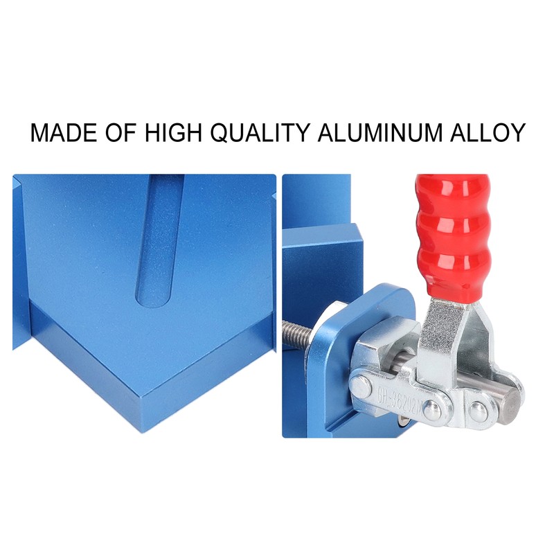 Corner Clamp Right Angle Aluminum Alloy Frame Clamp CNC Machined