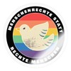 Spreadshirt Human Rights Instead of Rights People Colourful Dove Sticker,