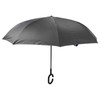 Inverted Reverse Upside Down Umbrella with C Shaped Handle Anti