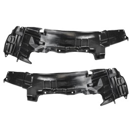 TRQ Inner Fender Liner Set Compatible with 1997-2001 Mitsubishi Mirage MI1248101 MI1249101
