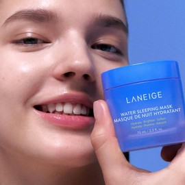 Laneige Water Sleeping Mask, Korean Skincare, Brightening, Hydrating
