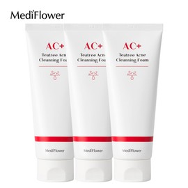 Mediflower Medi Flower Tea Tree Acne Cleansing Foam 150mlx3 / 메디플라워 티트리 아크네 클렌징폼 150mlx3