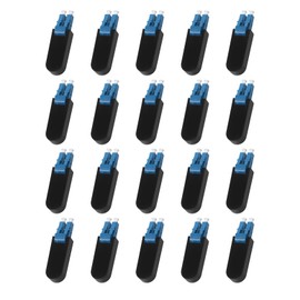fyboptwu 20pcs Singlemode LC/UPC Fiber Optic Loopback Adapter Cable