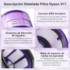 Paquete de 3 filtro dyson V11 de repuesto para Dyson