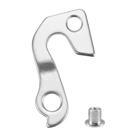 KIEVODE Derailleur Hanger for GT, Aggressor, Avalanche, KHS, Timberline, Kestrel, Kettler, Mongoose | Aluminum Alloy Replacement Part for Mountain Bikes, Road Bicycles, and MTBs | Silver