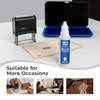 NEO MARK Premium Stamp Ink, Quick-Drying and AP-Certified Non-Toxic Refill