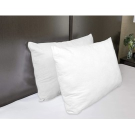 Queen Pillow Protectors (Set of 2) – Pillow Cover Waterproof Hypoallergenic Dust Proof Zippered Encasement- Cotton Terry