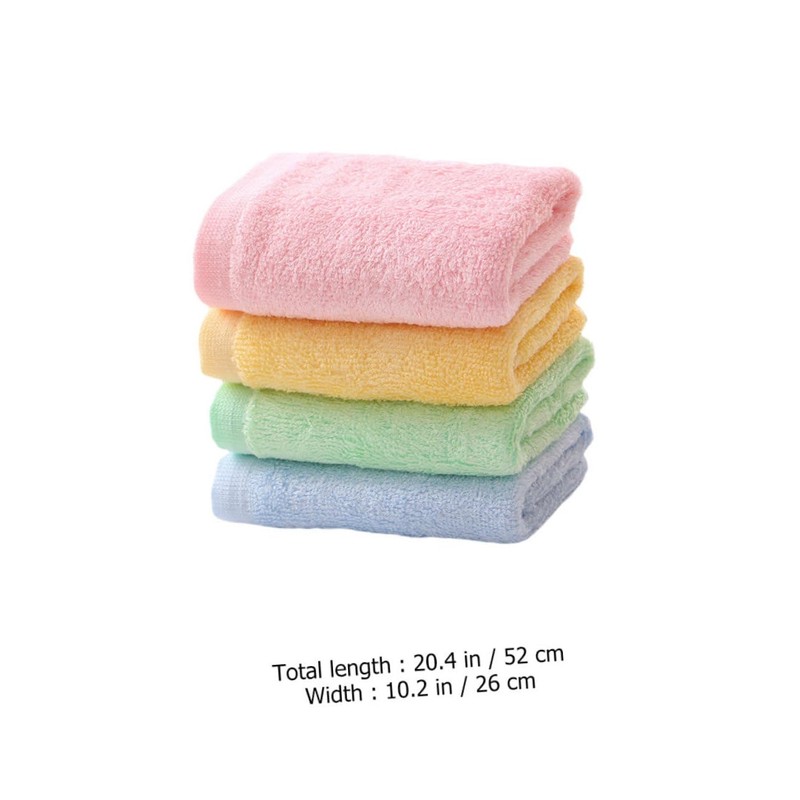 FRCOLOR 8Pcs Super Absorption Towels for Soft and Washable Washcloths