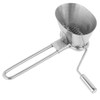 HAOHIZE Coriander Chopper, Stainless Steel Manual Herb Spice Mill Vegetable