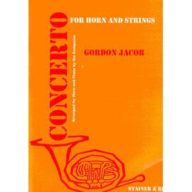 JACOB G. - Concerto for Horn and Piano