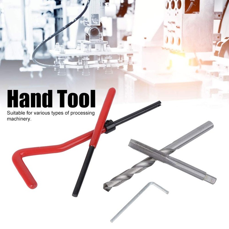 25Pcs Thread Repair Tool Kit, M7 Thread Repair Insert Kit