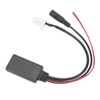 Car Bluetooth Audio Cable Adapter with Microphone Hands Free Replacement