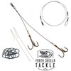 Tooth Shield Tackle Musky Quick Strike Sucker Rig 175 lb.