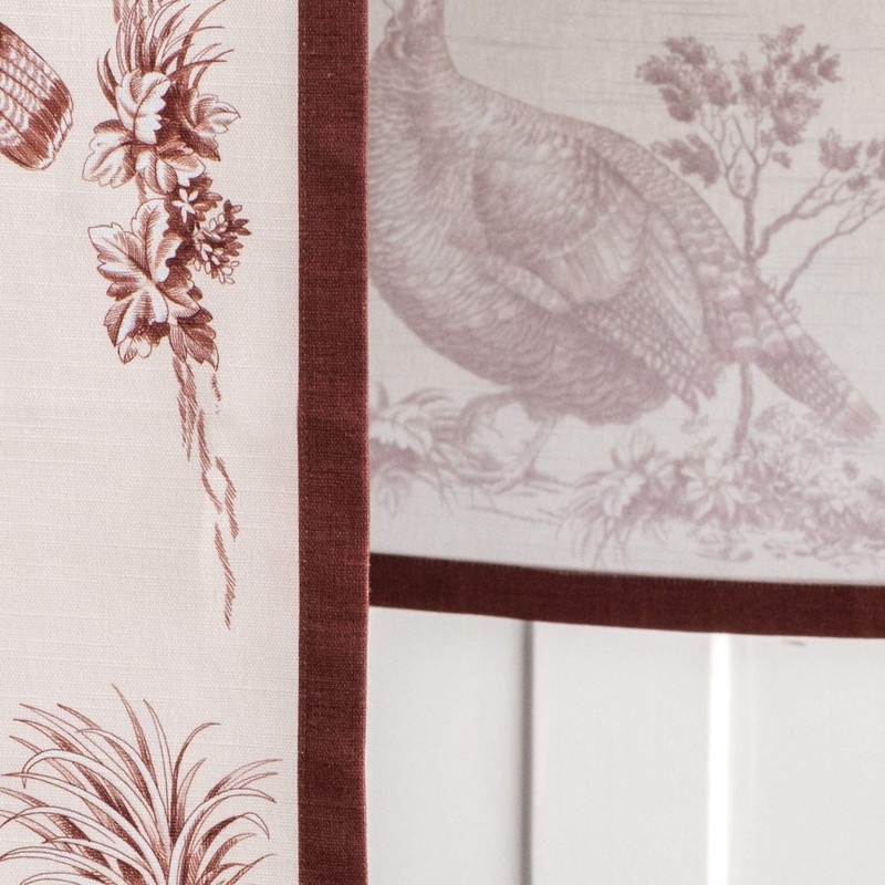 Maison d' Hermine Holy Jouy - Brown 100% Cotton Table