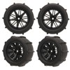 VGEBY 4pcs RC Tyre Wheel, Strong Grip Pattern RC Car