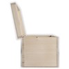 Cube Square Wooden Box | 16 x 16 x 16