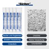 Pack of 10 Syringes, Disposable Syringe Plastic Syringe Dosing Syringe