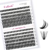 Cluster Lashes D Curl Lash Clusters 280 Pcs Lash Extension
