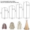 YSDINK 2 PCS Breathable Garment Bags with Zipper, Dustproof and