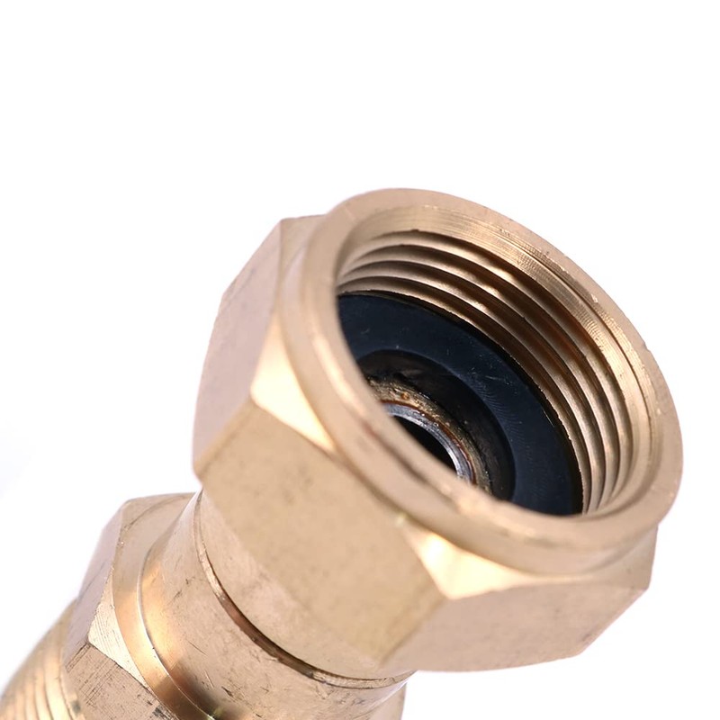 ZONADAH Hose Swivel Adaptor, Free Kinking Connector, Solid Brass Made,