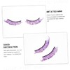 IWOWHERO Vivid Fake Eyelashes Curl Mixed Use Lightweight Easy to