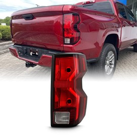 AKKON - Fit 2023 2024 2025 Chevy Colorado WL/LT/Trail Boss Incandescent Tail Light Rear Brake Lamp OE Style Passenger Right Side Direct Replacement