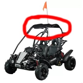 TrailMaster Mid XRX / 208R Fabric Canopy Top