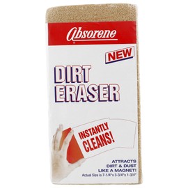 Absorene Dirt Eraser Large Beige 1 3/4"H x 3 3/4"W x 7 1/4"D