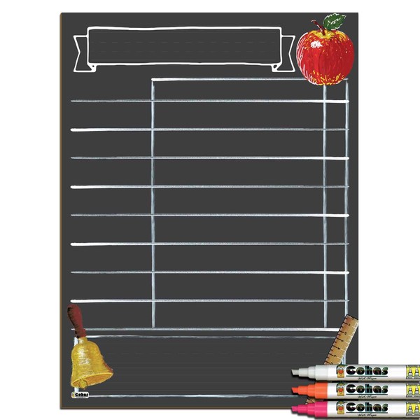 Cohas Daily Schedule Planner for Home School or Remote Learning,
