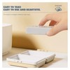 Bailinks Soap Dish with Draining Tray, Waterproof Soap Box for
