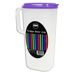 Fridge Door Drinks Jug - Assorted Colours Sent At Random