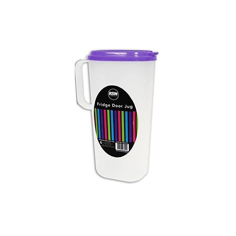 Fridge Door Drinks Jug - Assorted Colours Sent At Random
