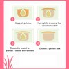 42pcs Pimple Healing Patches Reduce Swelling Diminish Blemishes Heart Shaped