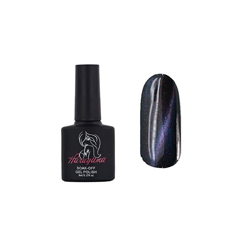 Haruyama Purple Blue Gel Nail Polish MX005 high Pigment no