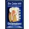 Tin Sign with Retro 'Chlorine Odont of your lives Toothpaste Graphics DDR VEB Leowerke Design [German Language Product] Ostalgie Ostprodukt Plaque