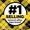 Scotch Double Sided Tape, Permanent, 1/2 in x 400 in,