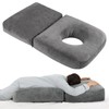 Pregnancy Pillows for Sleeping, 45.3 Inch Pregnancy Massage Pillow Full
