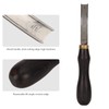 Leather Edge Skiving Beveler Tool Wooden Handle Leather Trimmer Leathercraft