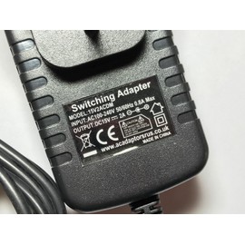 15VDC 15V 2A 2000mA AC-DC Switch Mode Power Supply 5.5mm x 2 1/2.5