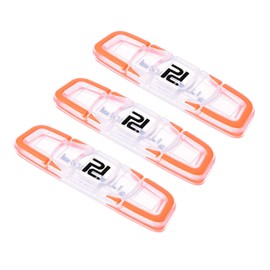 PATIKIL Tennis Racket Vibration Dampener, 3 Pack Soft Silicone Racquet Shock Absorber String Damping, Orange