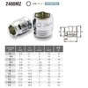 Ko-Ken Tool Co. Z-EAL 2400MZ-14 Hex Socket, Drive Size 0.3