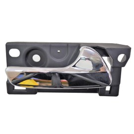 PT Auto Warehouse CH-2711M-RH - Interior Inner Inside Door Handle, Chrome - Right Passenger Side