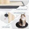 PAWALAYA Heavy Duty Post Sturdy Cat Scratching Post for Indoor