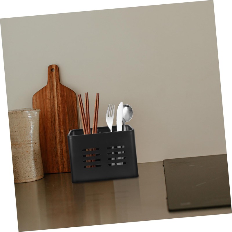 FUNOMOCYA Stainless Steel Chopstick Holder and Cutlery Organizer Capacity Utensil