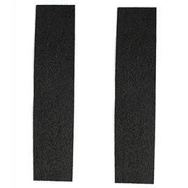 HASMX Microwave Charcoal Carbon Filters 2 1/2" x 11" for Frigidaire 5304440335 5304467774 Microwave Oven Charcoal Thick Carbon Filter Pads No Frame (2-Pack)