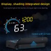 Speedometer Digital HUD Head Up Display OBD2 GPS Projector Overspeed